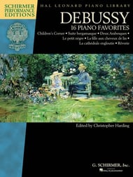 Schirmer Performance Editions : Debussy piano sheet music cover